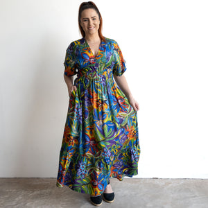 Event Maxi Dress by Orientique Australia - Zapallar - 81357
