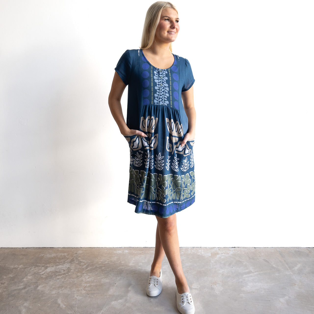 Find A Way Dress - Liberte Blue - 40293