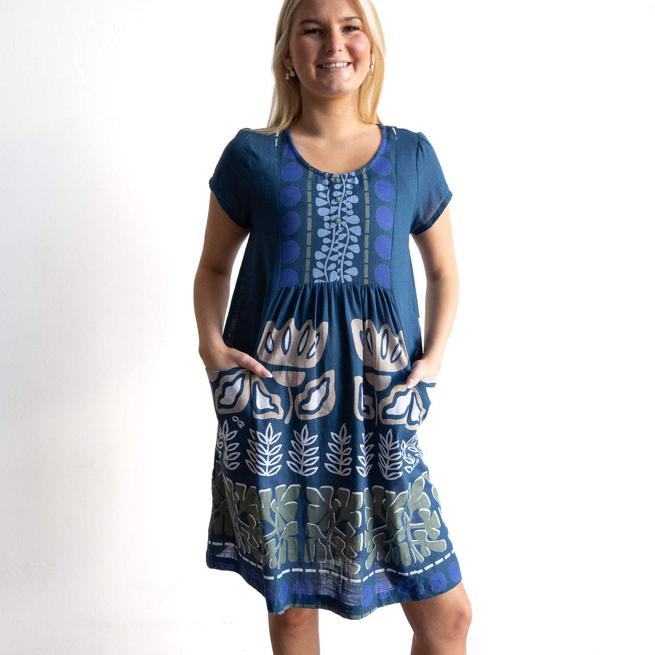 Find A Way Dress - Liberte Blue - 40293
