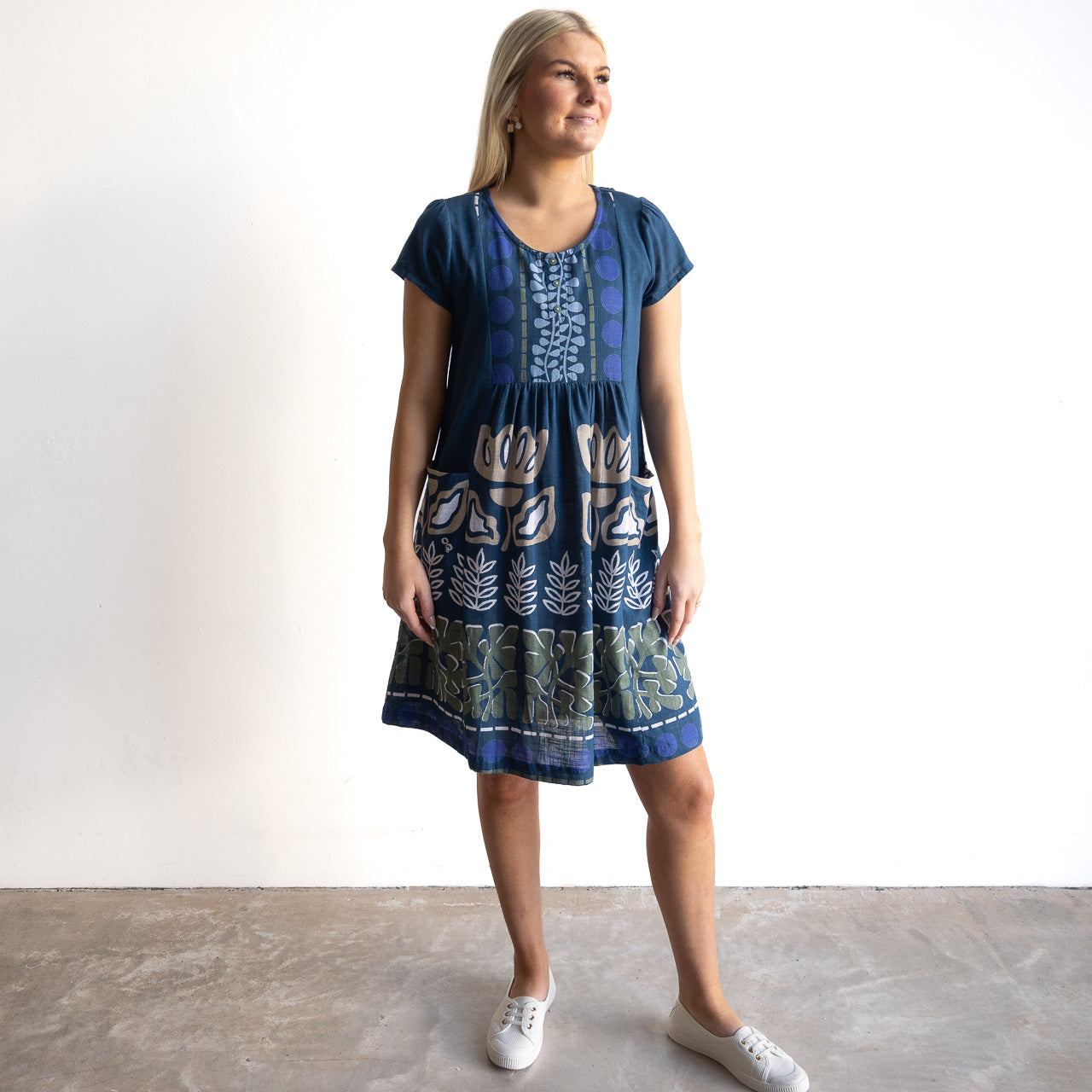 Find A Way Dress - Liberte Blue - 40293
