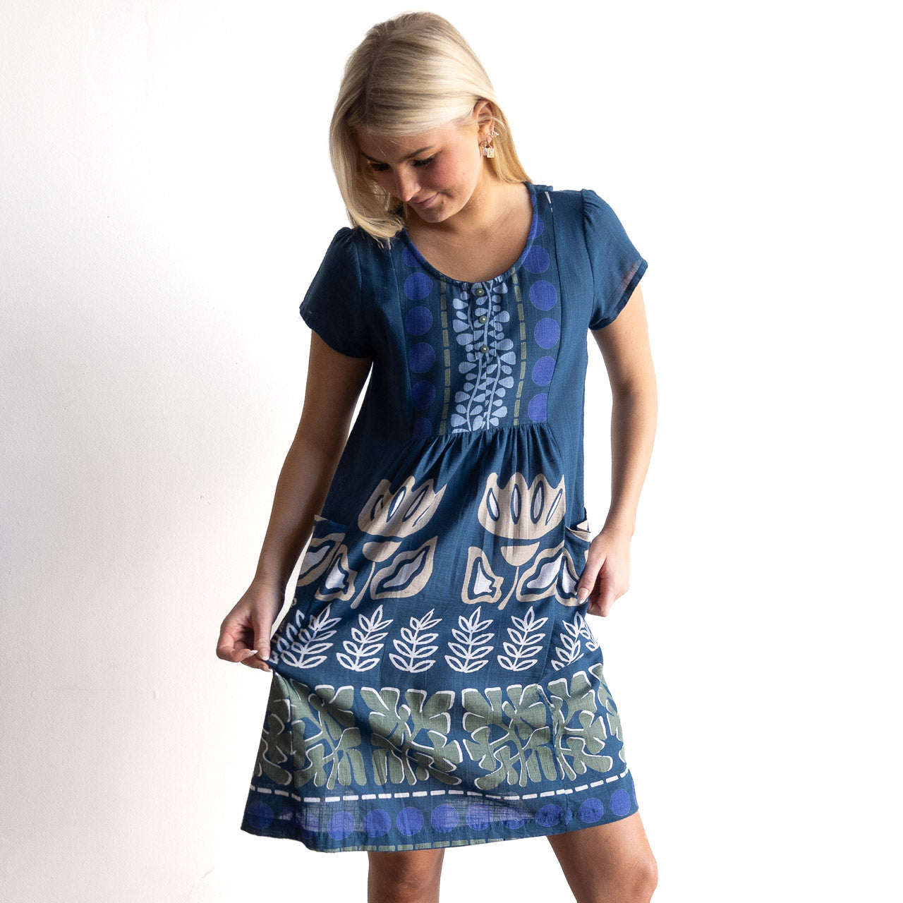 Find A Way Dress - Liberte Blue - 40293