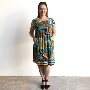 Find A Way Dress by Orientique Australia - Cabo Fria - 40207