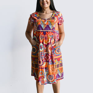 Find A Way Dress by Orientique Australia - Pissouri - 3084 - 24-Fitsbustupto140cm KOBOMO