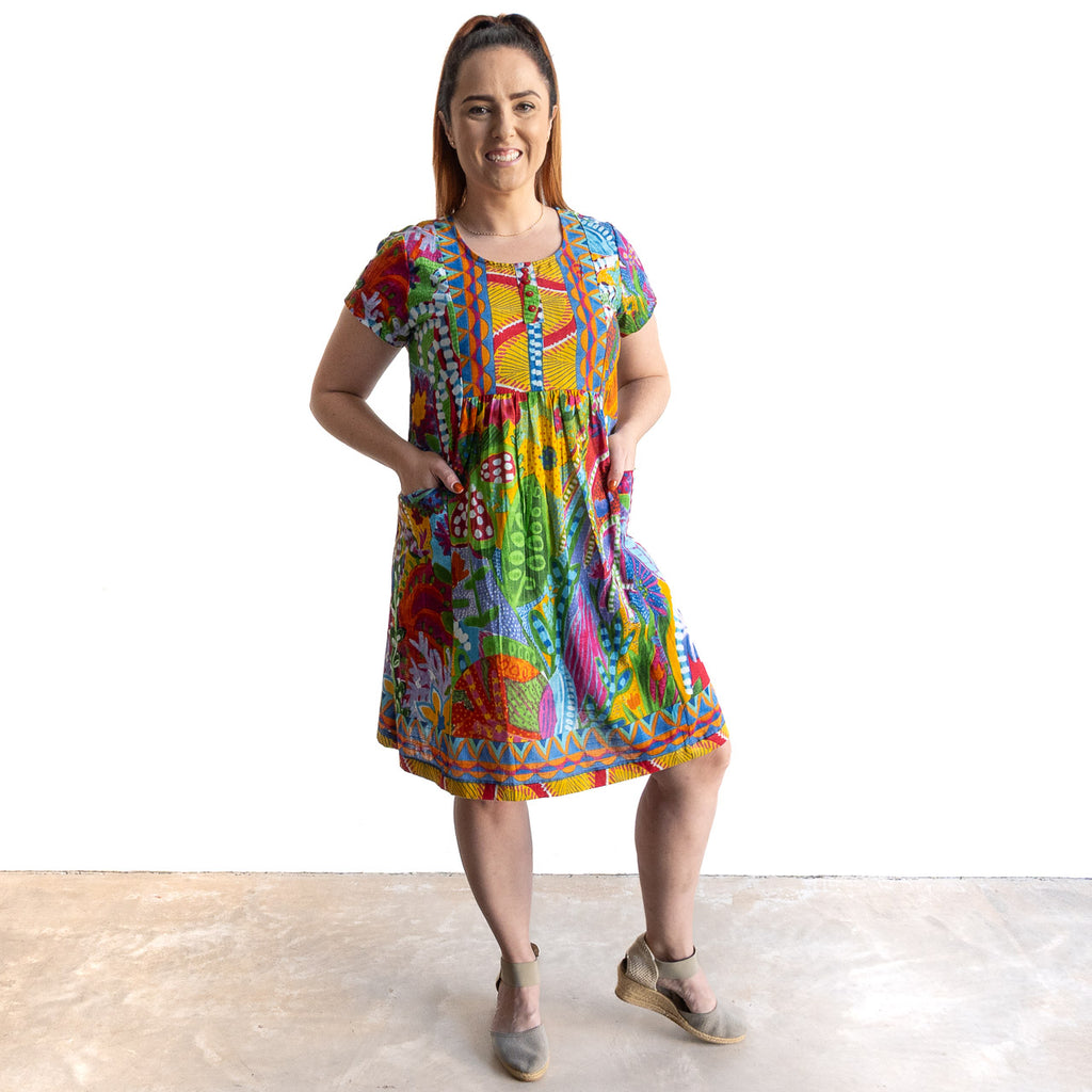 Find A Way Dress by Orientique Australia - Ipanema - 40180