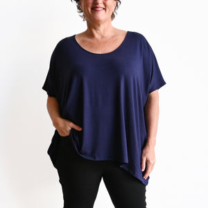 Find Your Flow Drape Top by KOBOMO Bamboo