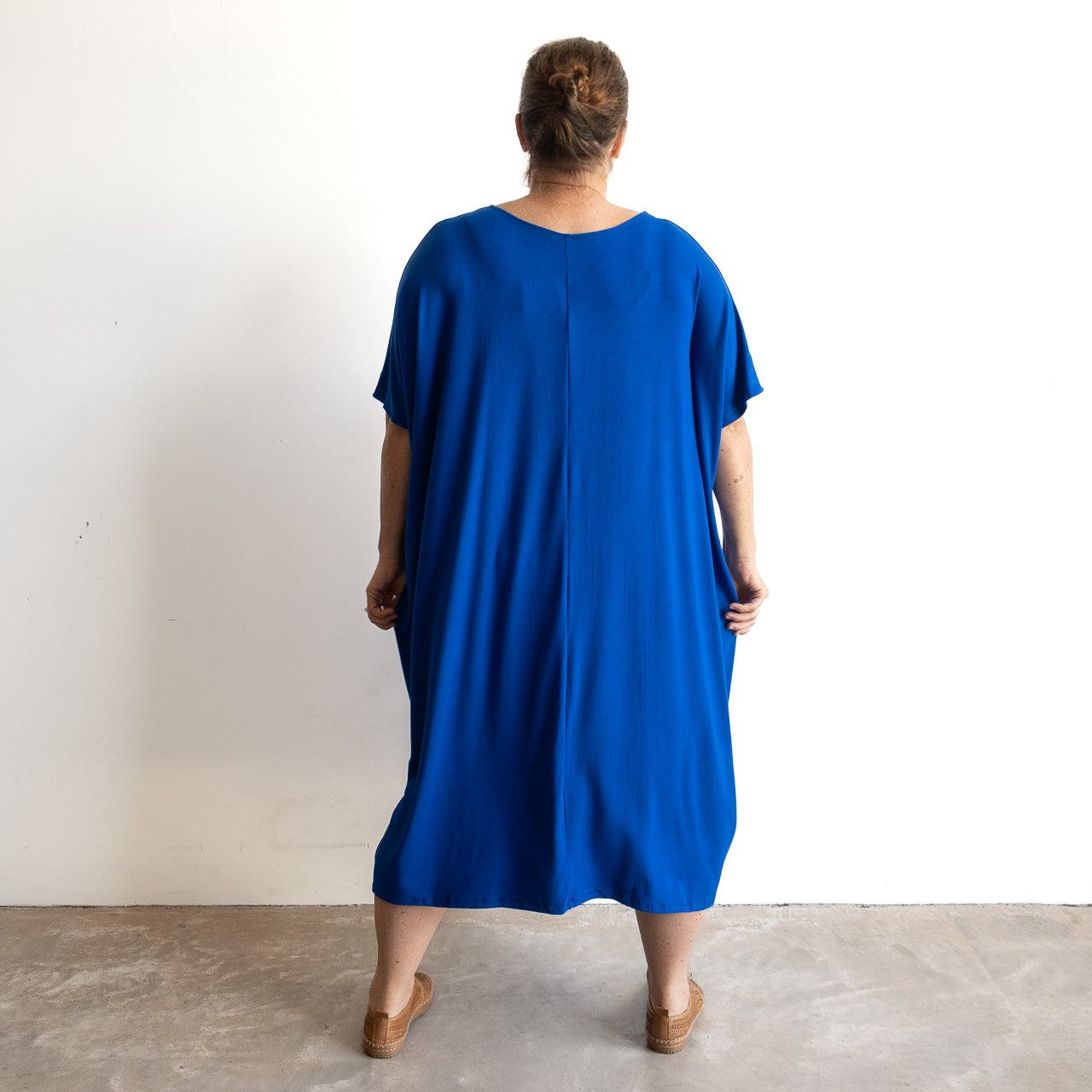 Find Your Flow Drape Dress by KOBOMO Bamboo