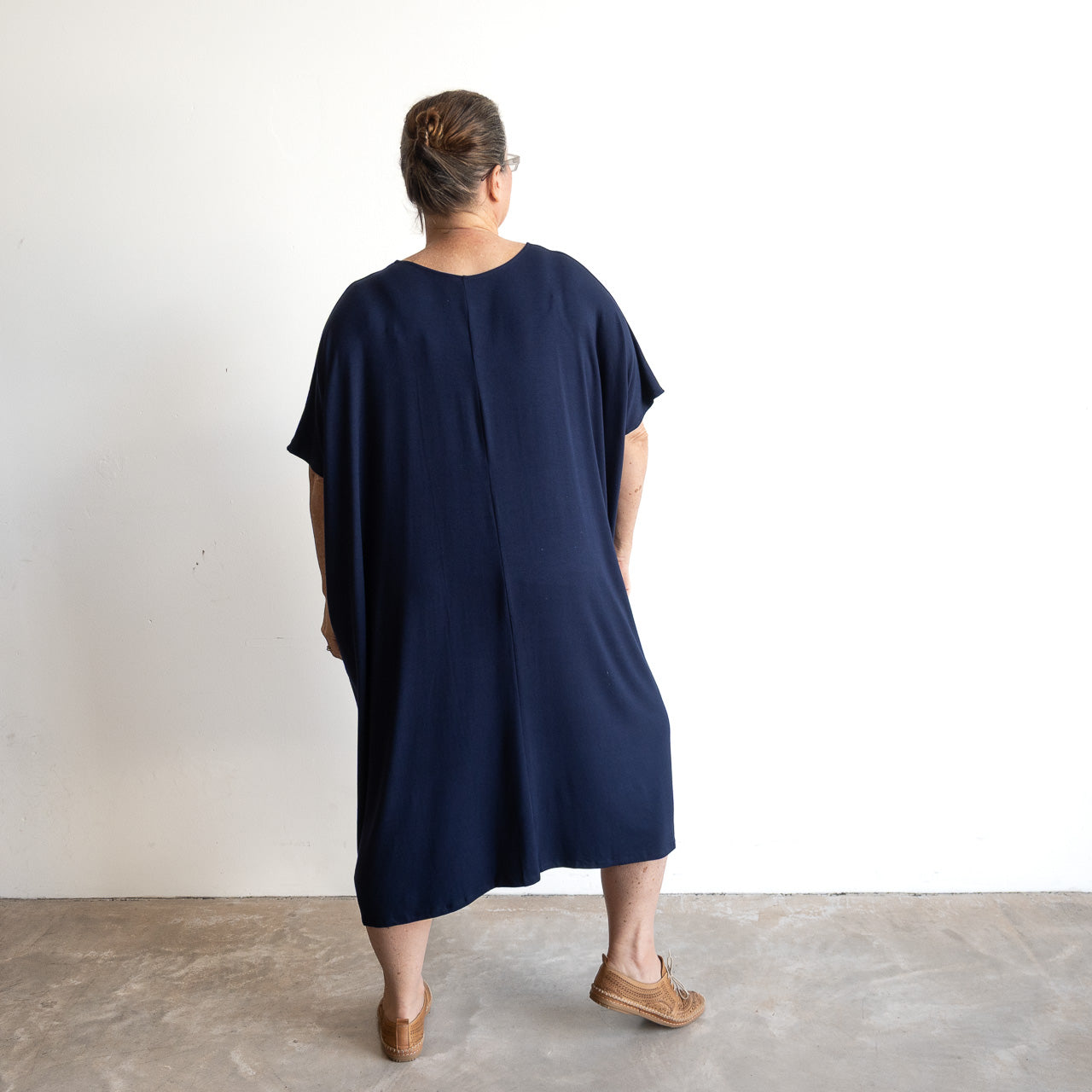 Find Your Flow Drape Dress by KOBOMO Bamboo