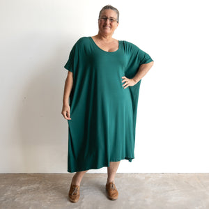 Find Your Flow Drape Dress by KOBOMO Bamboo