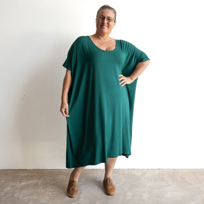 Find Your Flow Drape Dress by KOBOMO Bamboo