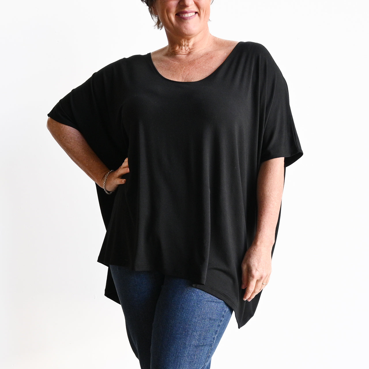 Find Your Flow Drape Top by KOBOMO Bamboo