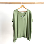 Find Your Flow Drape Top by KOBOMO Bamboo