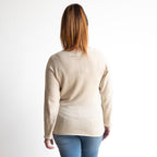 Fine Cotton Knit Long Sleeve Top by Orientique Australia - 1324