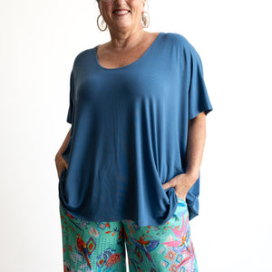 Find Your Flow Drape Top by KOBOMO Bamboo