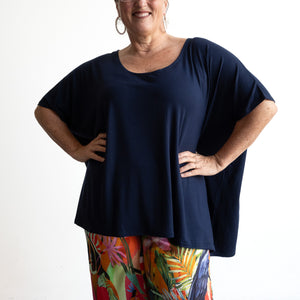 Find Your Flow Drape Top by KOBOMO Bamboo