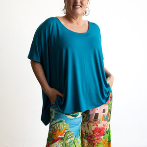 Find Your Flow Drape Top by KOBOMO Bamboo