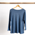 Fine Cotton Knit Long Sleeve Top by Orientique Australia - 1324