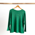 Fine Cotton Knit Long Sleeve Top by Orientique Australia - 1324