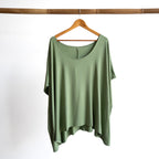Find Your Flow Drape Top by KOBOMO Bamboo