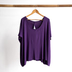 Find Your Flow Drape Top by KOBOMO Bamboo
