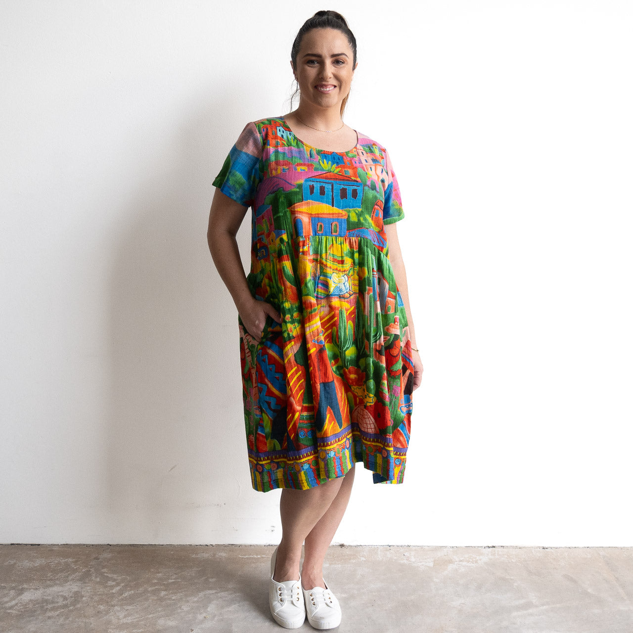 Flow Smock Dress - Citadelle - 1144