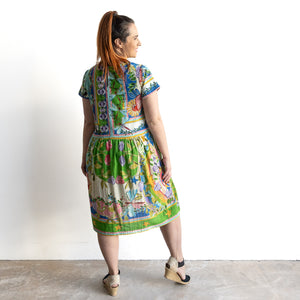 Flow Smock Dress by Orientique Australia - Sante Fe - 40166