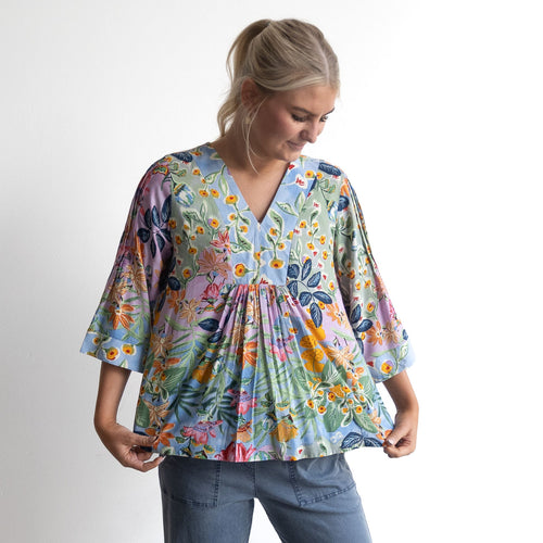 Folk Blouse - Sur Mer - 92191