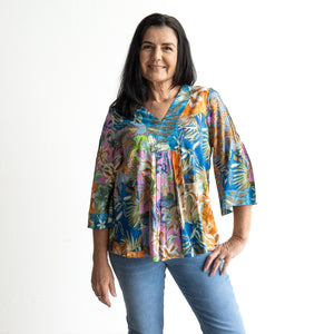 Folk Blouse by Orientique Australia - Miramar - 82214