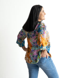 Folk Blouse by Orientique Australia - Miramar - 82214