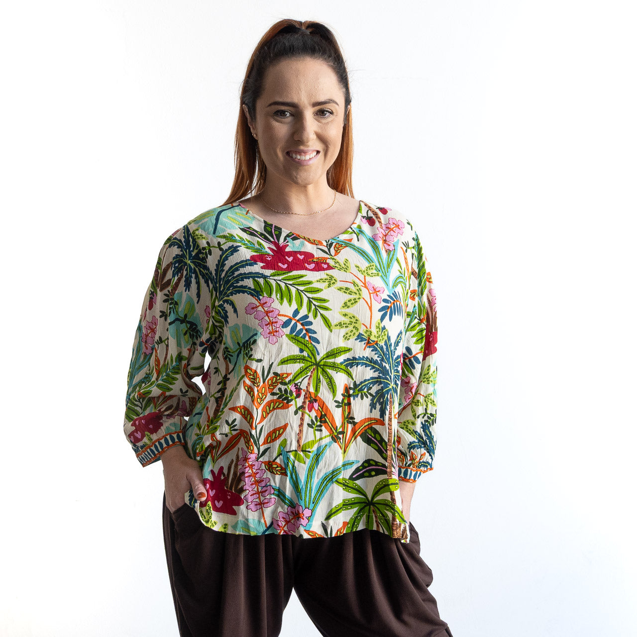 Poet Blouse by Orientique Australia - Ovahe - 32436