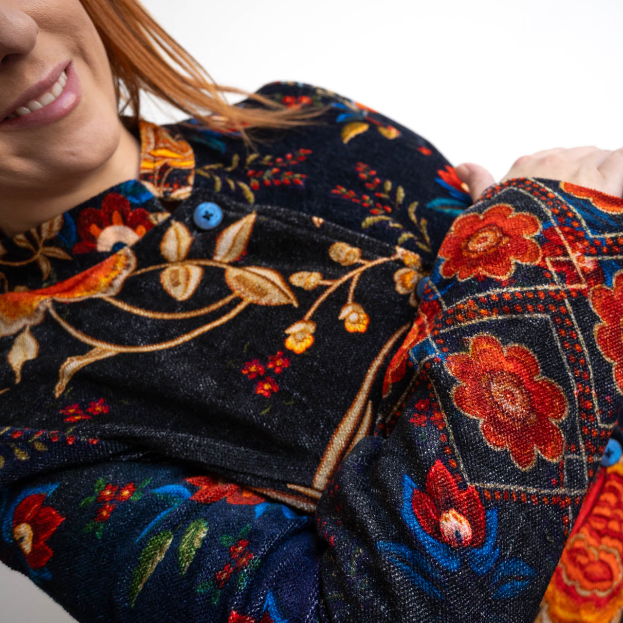 Gallery Coat by Orientique - Embroidery - 62812