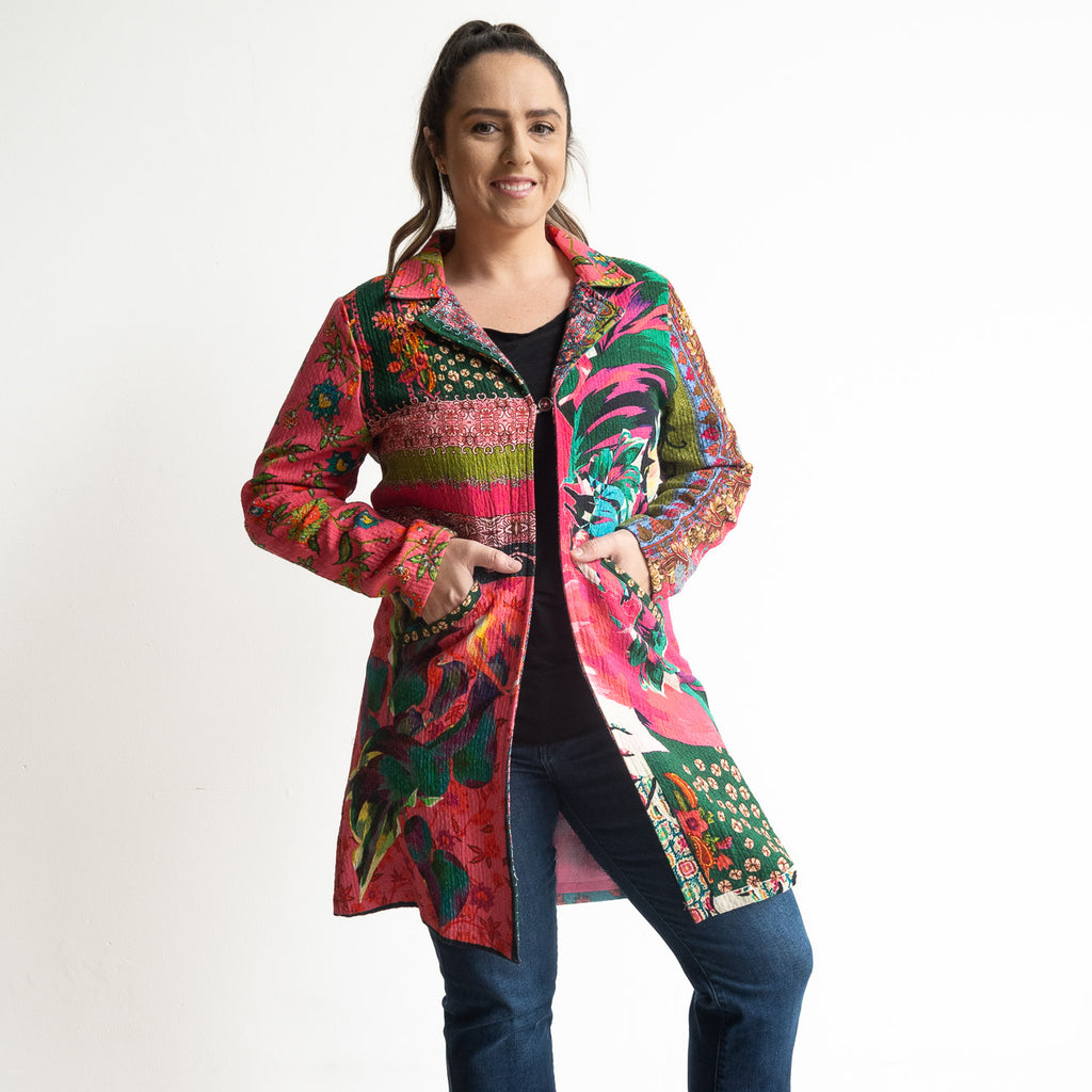 Gallery Coat Jacket by Orientique Australia - Flora - 62741