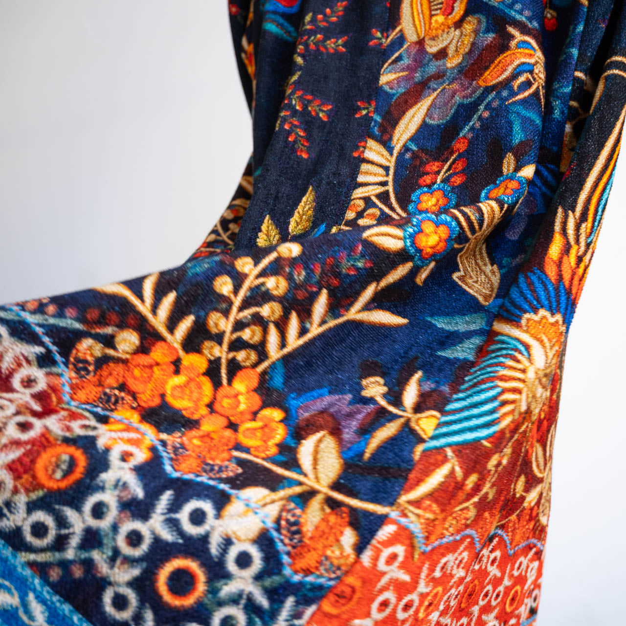Gallery Cropped Blazer by Orientique - Embroidery - 62813