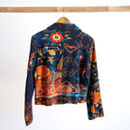 Gallery Cropped Blazer by Orientique - Embroidery - 62813