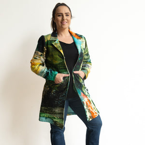 Gallery Coat Jacket by Orientique Australia - Heaven - 62741