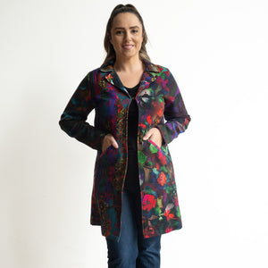 Gallery Coat Jacket by Orientique Australia - Jungle - 62741