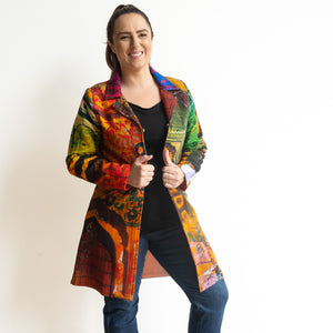 Gallery Coat Jacket by Orientique Australia - Taj - 62741