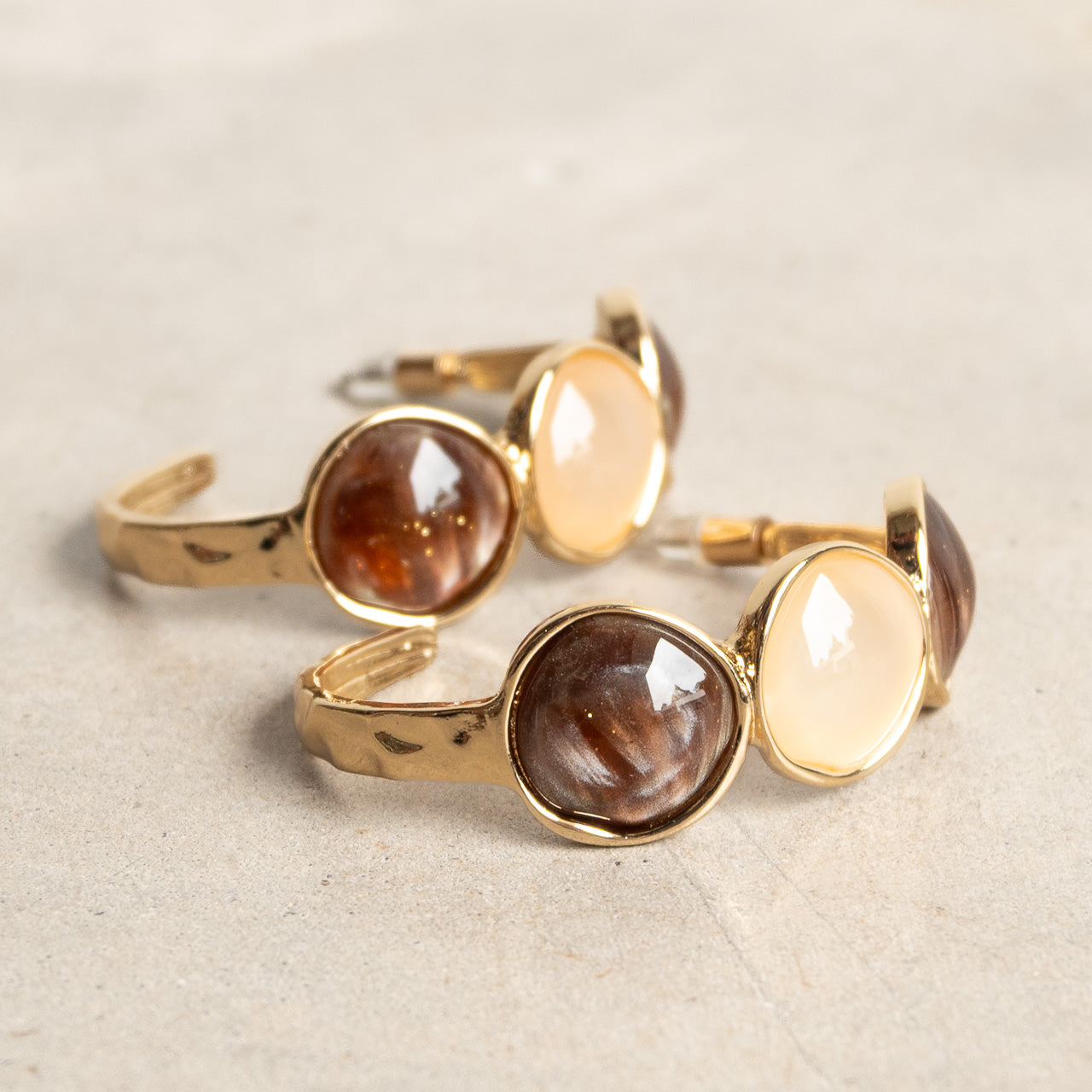 Geo Shapes Event Hoop Earrings