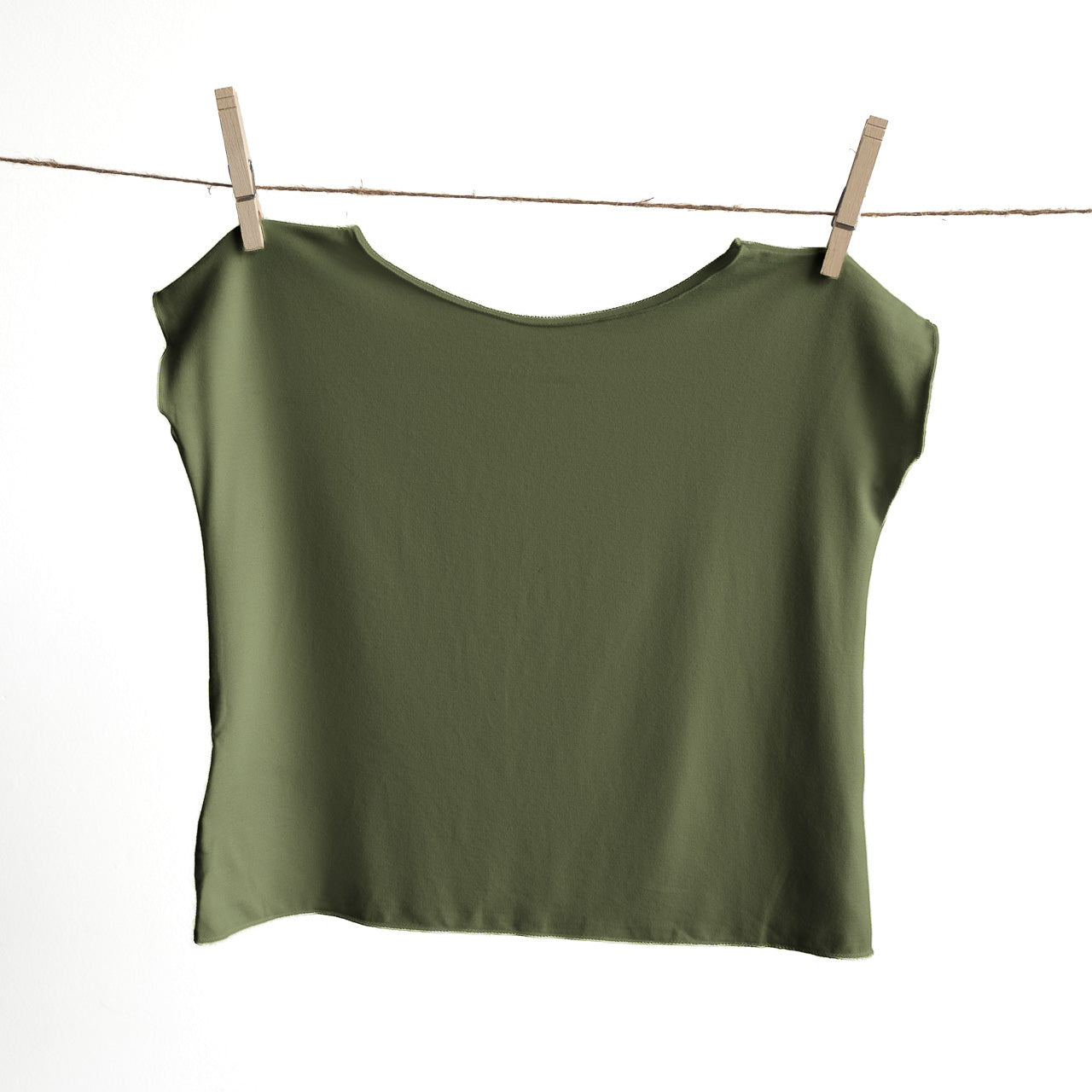 Girl's Square Cut T-shirt - 4 years to Tween by KOBOMO Bamboo