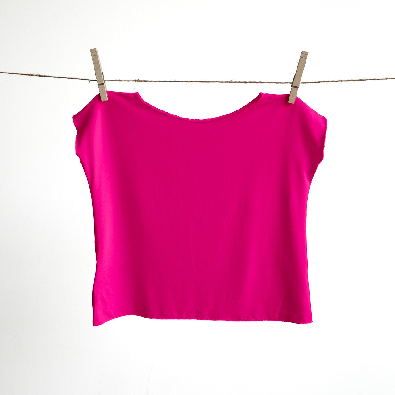Girl's Square Cut T-shirt - 4 years to Tween by KOBOMO Bamboo