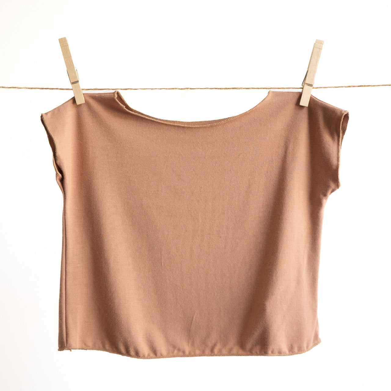 Girl's Square Cut T-shirt - 4 years to Tween by KOBOMO Bamboo