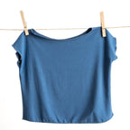 Girl's Square Cut T-shirt - 4 years to Tween by KOBOMO Bamboo
