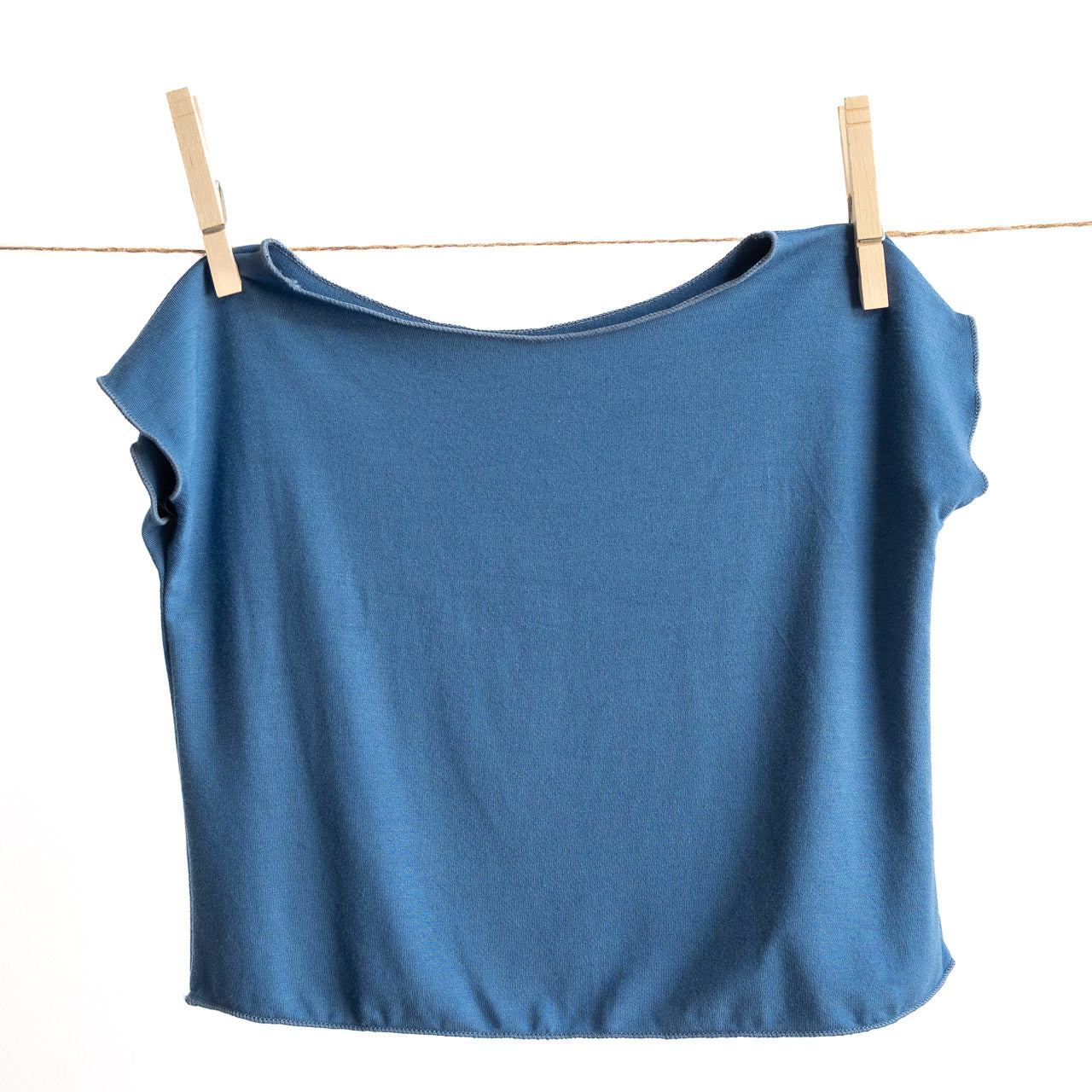 Girl's Square Cut T-shirt - 4 years to Tween by KOBOMO Bamboo