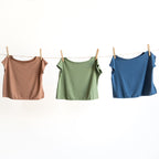 Girl's Square Cut T-shirt - 4 years to Tween by KOBOMO Bamboo