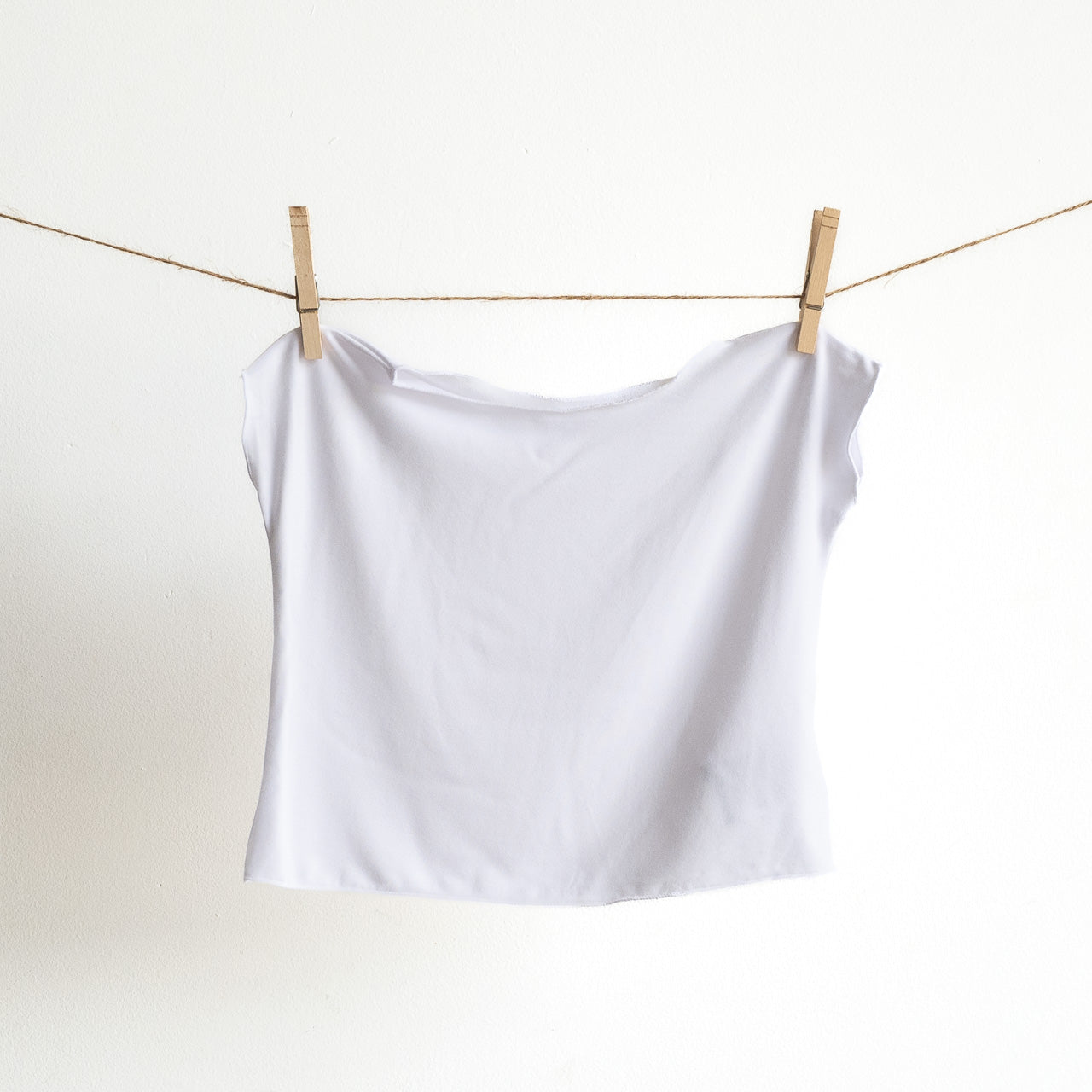 Girl's Square Cut T-shirt - Newborn to 4 years by KOBOMO Bamboo