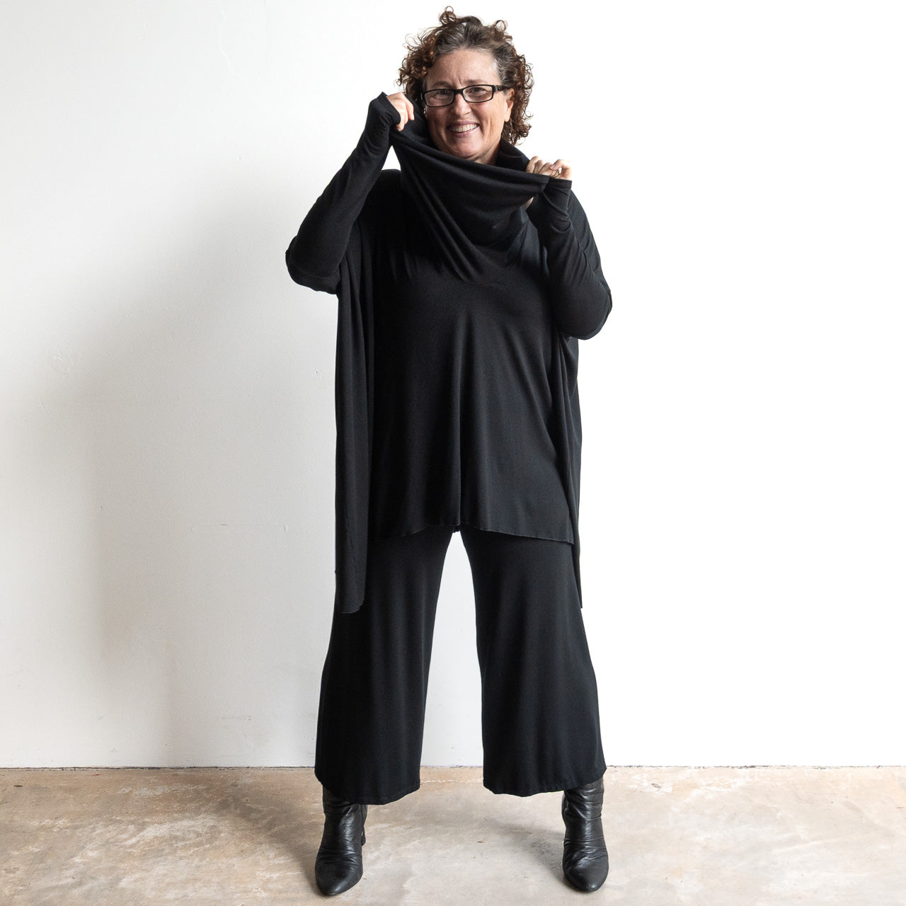 The Glider Poncho Tee by KOBOMO Bamboo