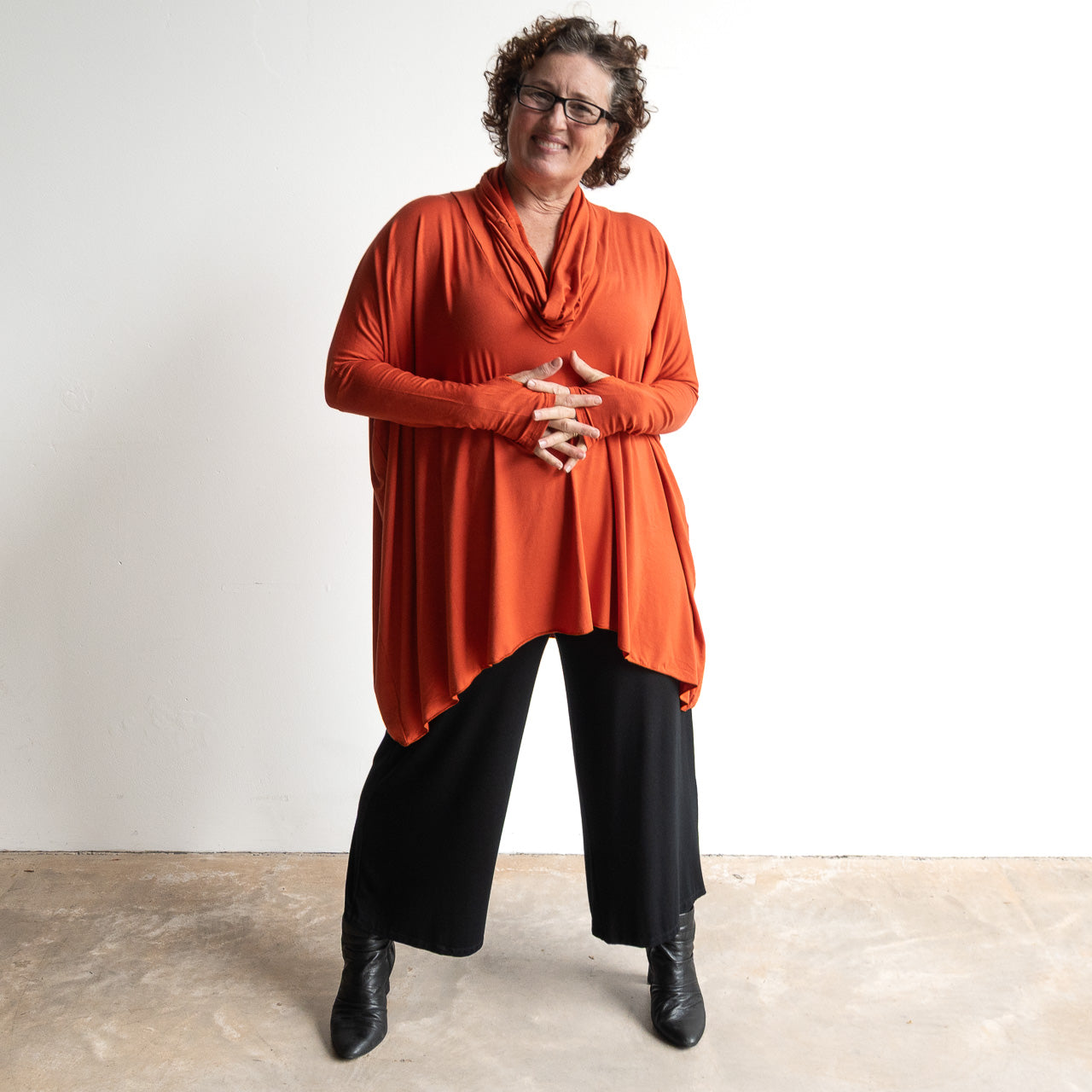 The Glider Poncho Tee by KOBOMO Bamboo