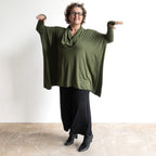 The Glider Poncho Tee by KOBOMO Bamboo