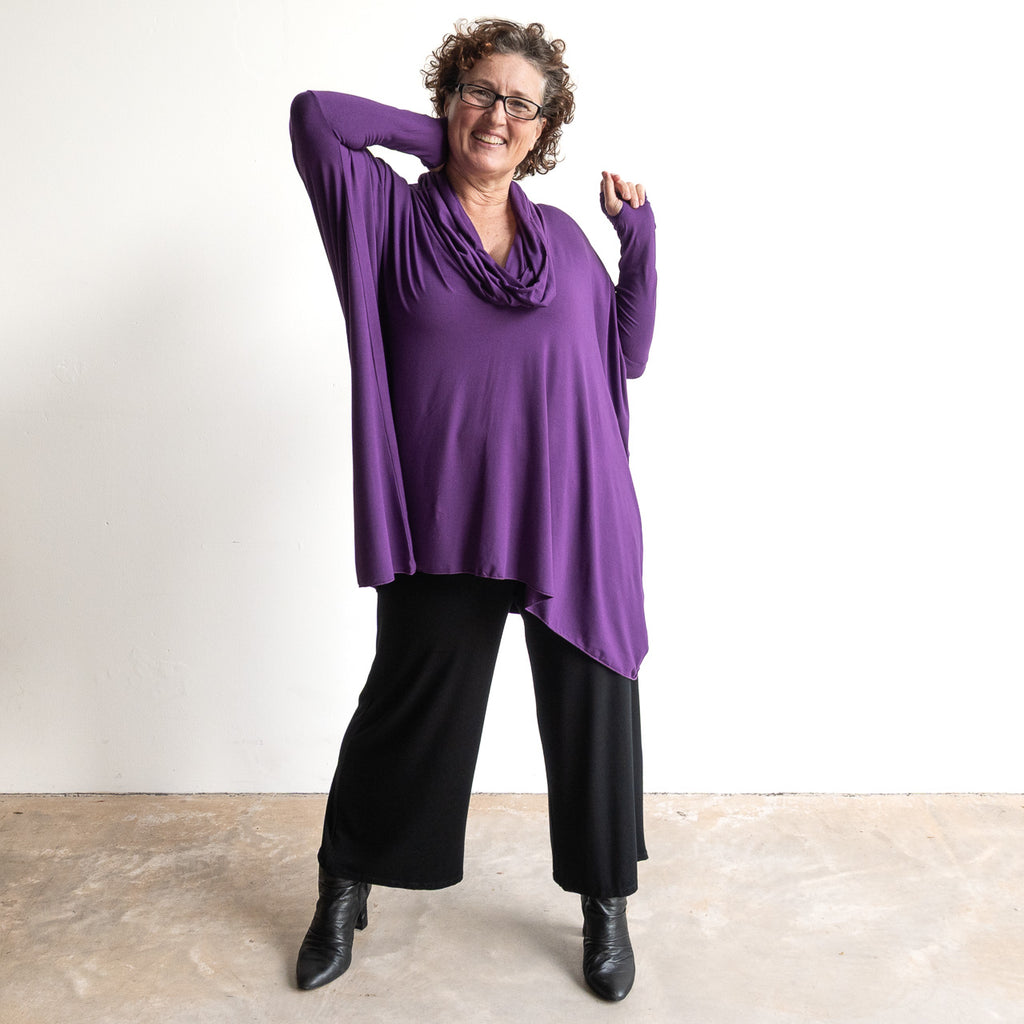 The Glider Poncho Tee by KOBOMO Bamboo