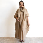 Gone Cruising Cotton Kaftan Maxi Dress