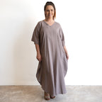 Gone Cruising Cotton Kaftan Maxi Dress